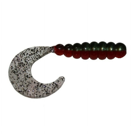 Kalin s Triple Threat Grub 2 inch Bleeding TN Shad