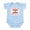 Sky Blue, variant on CafePress - I Love My Lebanese Mom Infant Bodysuit - Baby Light Bodysuit, Size Newborn - 24 Months