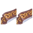 thumbnail image 1 of Guardoinrt Waterproof Wallpaper Border Living Space With Style Instantly Change Look Of Room PVC Creative dark brown  vine 2Set, 1 of 6