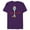 Purple, variant on Disney Pixar Toy Story 4 Forky's Here T-Shirt- Short Sleeve Blended T-Shirt for Adults - Customized-Yellow