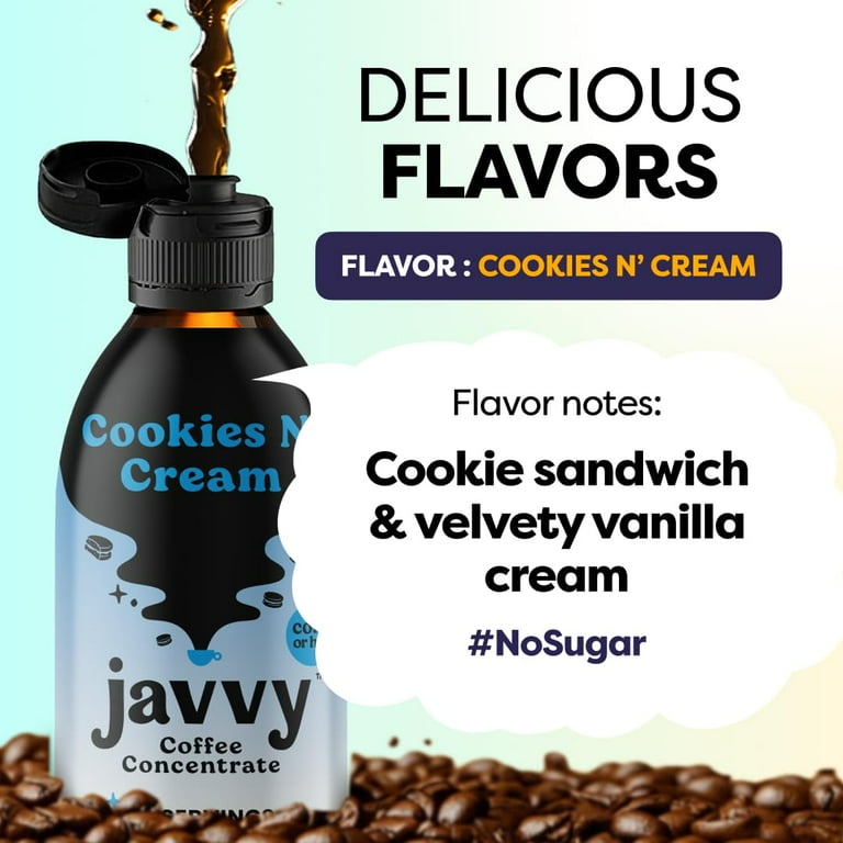 Javvy Coffee Concentrate - Cold Brew Coffee, Perfect for