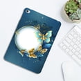 thumbnail image 2 of for iPad Mini 5th Generation 2019 7.9" Floral Pattern Case, Luxury Ultra Slim Flexible Lightweight Anti-Fingerprint Drop Protective Heat Dissipation with Soft TPU Back Cover, Butterfly Flower, 2 of 6