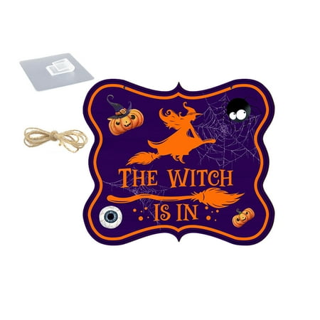 

[ Decoration] Doorplate Creating A Unique And Terrifying Atmosphere Attracting Guests Attention!3 Outdoor Wreath with Lights Welcome Sign for Porch No Place like Home for The Holidays Sign Hanging