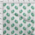 thumbnail image 2 of oneOone Cotton Cambric Fabric Peacock Block Decor Fabric Printed BTY 56 Inch Wide, 2 of 4