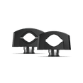 thumbnail image 6 of Rockford Fosgate M2WL-8HB Color Optix Multicolor LED Lighted 8" 2-Way Marine Wake Tower Cans & Horn Speakers 300 Watts RMS / 1200 Watts Peak, Stainless & Sport Grilles, Mounting Hardware- Black (Pair), 6 of 8