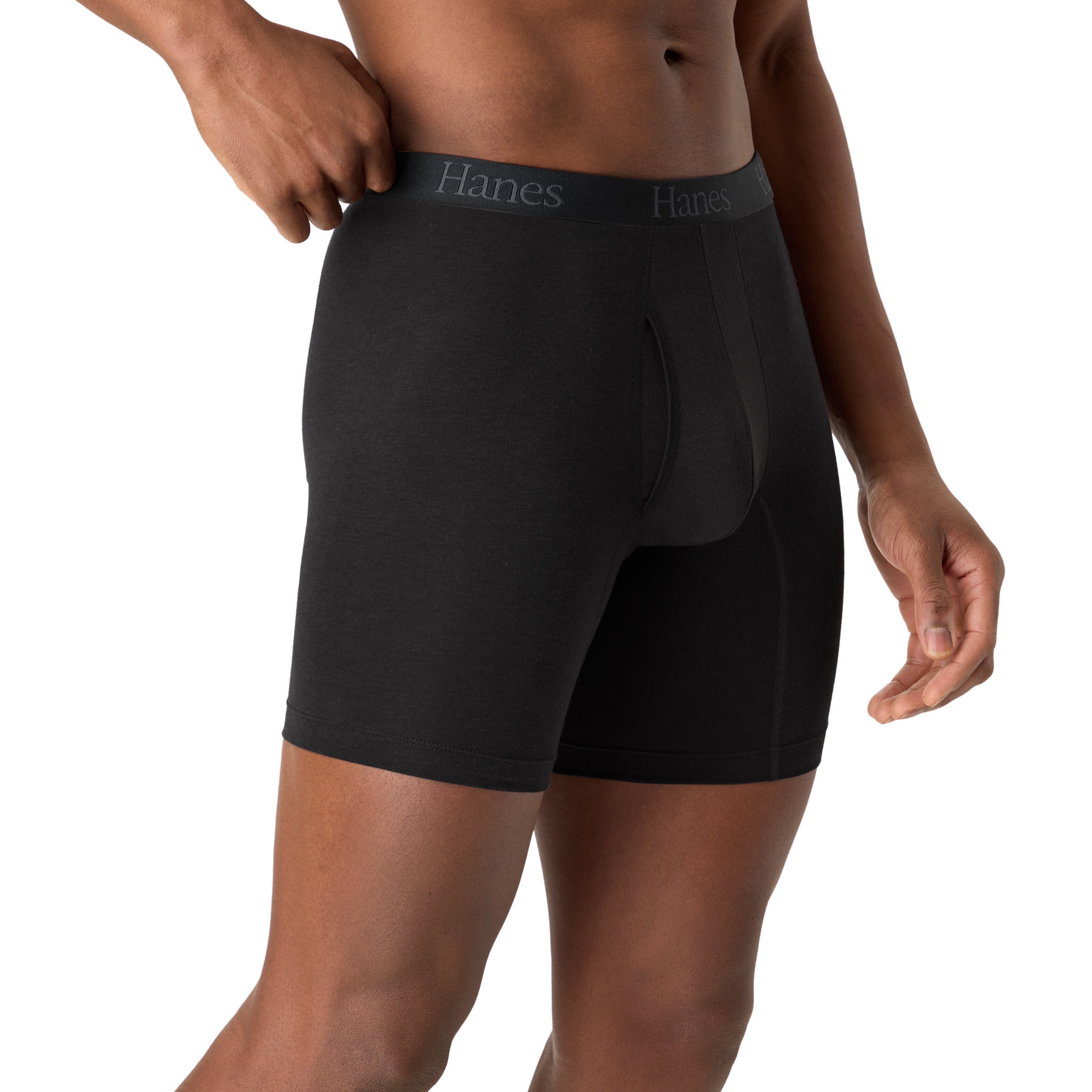 Hanes Mens Underwear Boxer Briefs, 3-Pack, Comfort Flex Fit Boxer Briefs, Moisture Wicking CFFBF3