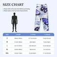 thumbnail image 6 of Kdxio Butterflies Print Men's Sleep Pajama Pant Lounge Pants with Pockets, 6 of 8