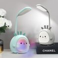 thumbnail image 2 of BJYX LED Lamp Portable Desk Foldable Light Cute Animal Ambient Light USB Charging LED Reading Lamp Eye Protective Night Light, 2 of 7