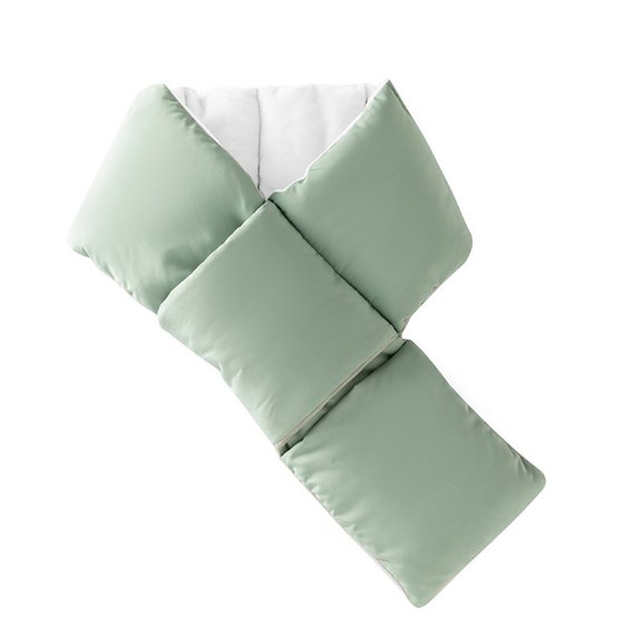 Fsgntruao Pocket Tube Scarf for Women Winter Warm Neck Gaiter Multi-Functional Wrap Women'S Short Scarves Green,Free Size