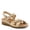 SOFT GOLD, variant on Women's ORWELL Ankle Strap Sandals – Adjustable Multi-Strap Design, Anatomic Footbed, Arch Support, Made in Turkey