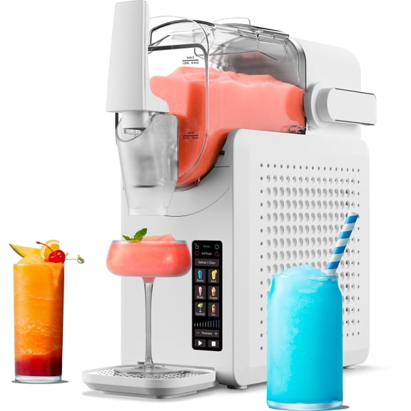 Iceman by Chefman Slush-Ease MAX 90oz Slushy Maker with 64oz Liquid Capacity - White