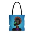 thumbnail image 1 of 🔖20% off Clearance Beautiful Blue Woman Canvas Sling Tote Bags Gift 4 All, 1 of 4