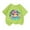 Light Green, variant on Kid Girls Tops Cartoon Print Crew Neck Short Sleeve Tee Summer Casual Loose T Shirt Black Size 2-4 Years