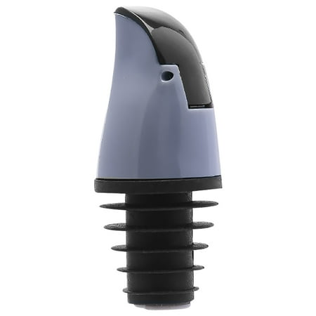

Oil Spout Automatic Leak-Proof Vinegar Pourer Bottle Dispenser Cap for Olive Oil Wine Soy Sauce Gray