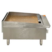 24 in. Commercial Manual griddle in Stainless Steel 60000BTU