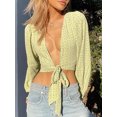 thumbnail image 3 of SAYOO Blusa de flores de verano para mujeres SAYOO moda, 3 of 9
