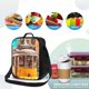 thumbnail image 4 of Fotbe Modern Urban Monkey Lonchera Bolsa de Almuerzo para Hombres y Mujeres, Lonchera de Gran Capacidad, Bolsa de Almuerzo Reutilizable, Bolsa Térmica Aislante, 4 of 7
