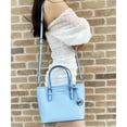 thumbnail image 4 of Michael Kors Jet Set Xs Small Top Zip Satchel Crossbody Light Sky Blue, 4 of 5