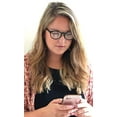 thumbnail image 5 of In Style Eyes Flexible Readers, Classic Round Lightweight Frames, Solid White +1.00, 5 of 9