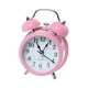 thumbnail image 3 of Reloj despertador con alarma fuerte, esfera luminosa retro, retroiluminación que no hace , reloj analógico para adolescentes y niños que duermen Rosa, 3 of 8