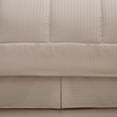 thumbnail image 3 of Set de edredón y bolsa Sweet Home Collection Dobby Stripe King, 3 of 5