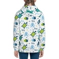 thumbnail image 6 of Naloa Cartoon Sea Creatures Teenage Zipper Hoodie, Long Sleeve Zip Up Hoodies Casual Jackets Tops for 7-12 Years-Small, 6 of 6