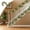 Green B, variant on Simulation Money Leaf Decorative Rattan 72.8 in, Green Faux Vine Garland for Outdoor Patio Dining Table, Wedding Arch, Stair Rail or Mantel Home Decor