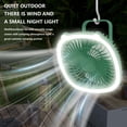 thumbnail image 6 of Tahtuvzn Home Appliances Clearance! Desktop Fashion and Convenient Mute 3-speed Fan Night Light Wall-mounted Two-in-one USB Charging Mini Fan,6.85x3.07x6.85 Inch, 6 of 6