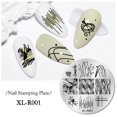 thumbnail image 2 of Valentine's Day Stamping Plate Heart Pattern Nail Art Board Template Stainless Steel Nail Design Printing Stencil Image Plate, 2 of 5