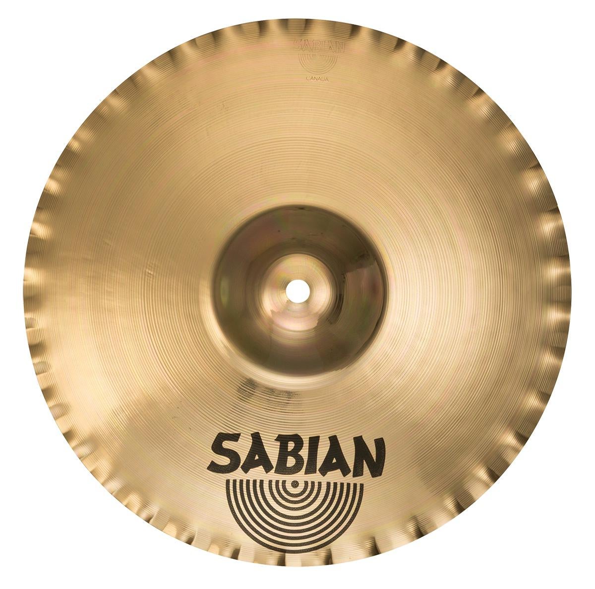 Sabian XSR Fast Stax Cymbals 13 in 16 in Medium Thin Cast Alloy Brilliant