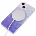 thumbnail image 4 of KAIYANG Serie MP para iPhone 14 Funda para teléfono móvil con degradado de TPU+acrílico, cubierta IMD de doble cara compatible con Ma Blue Multicolor, 4 of 5