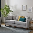 thumbnail image 3 of Mayview Barrett 85" Upholstered Wood Base Sofa, Gray, 3 of 8
