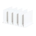 thumbnail image 1 of Multifunctional Closet Organizer Divider Accessories for Office Pantry Bookcases White 5 Grid, 1 of 9