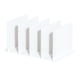 thumbnail image 1 of divisores de estantes de acrílico Divisores De Estantes De Armario Partición Para Cocina, Oficina, Despensa Instale Fácilmente 5 Rejillas Blancas Magideal divisores de estantes de acrílico, 1 of 7
