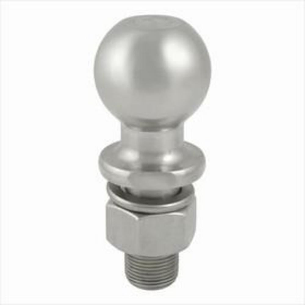 CURT 40053 Stainless Steel Trailer Hitch Ball, 6,000 lbs, 2Inch