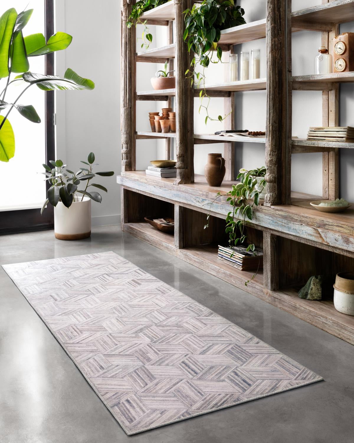 Loloi Maddox MAD-07 Lt Grey / Ivory 3'-6"x5'-6" Area Rug