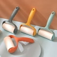thumbnail image 4 of Pet Hair Sticky Washable Reusable Dust Remover Lint Roller Brush Yellow, 4 of 8