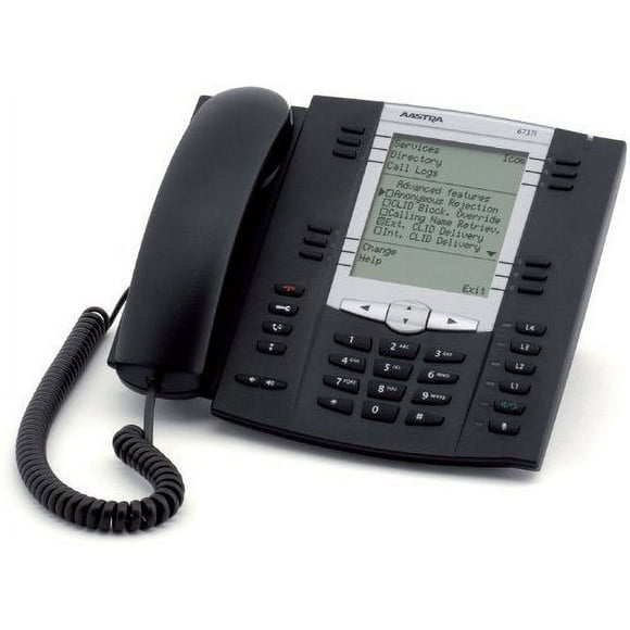 Aastra 6737i IP Phone - Cable - Desktop, Wall Mountable (Renewed)