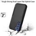 thumbnail image 6 of For Motorola Moto G Play 2023 Heavy Duty Shockproof Dual Layer Drop Protection Tough Hybrid Rugged Rubber Armor Defend Cover ,Xpm Phone Case [ Black ], 6 of 6