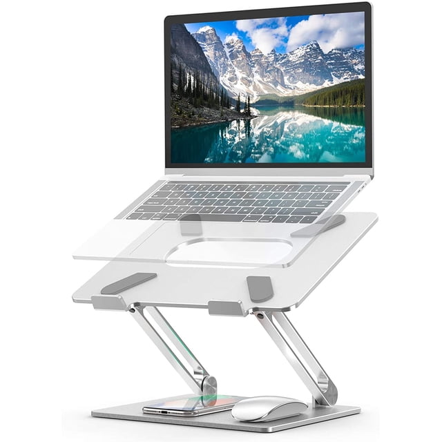 Laptop Stand, Ergonomic Adjustable Notebook Stand, Aluminum Portable ...