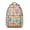 Greenish-blue-1, variant on Cute Cartoon Hedgehog Waterproof Backpack - Durable Lightweight School Bag with Floral Print, Padded Straps & Organized Storage