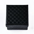 thumbnail image 2 of Cardboard Jewelry Boxes for Ring Earring Necklace with Sponge Inside Square Black 5~5.1x5~5.1x3.3~3.4cm, 2 of 4