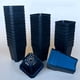 thumbnail image 3 of 300PCS Maceta Desechable para Plantas Pequeña Maceta de Corte Cuadrado Negro Plástico Maceta Cuadrada, 3 of 7