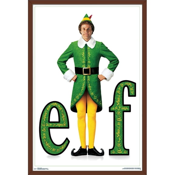 Elf - One Sheet Wall Poster, 22.375" x 34", Framed
