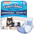 thumbnail image 1 of Dog Incontinence Male Wraps Hartz Comfitables Medium 12 Ct, 1 of 9