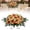 Orange, variant on Clearance Under $33 1Pc Artificial Cemetery Flower Cemetery Grave Flower For Cemetery Headstone Saddle,Plastic Red