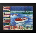 thumbnail image 2 of Brent, Paul 14x12 Black Modern Framed Museum Art Print Titled - Lake Time II, 2 of 5