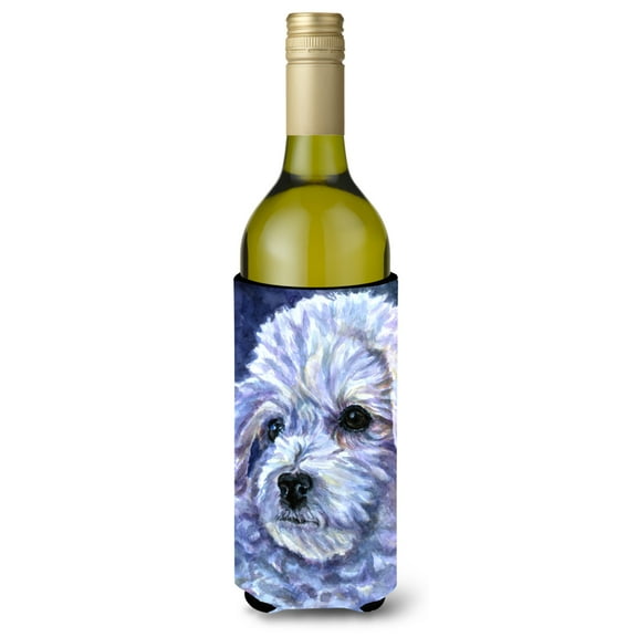 Carolines Treasures 7336LITERK Bichon Frise Wine Bottle Hugger Wine Bottle multicolor