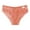 Red, variant on Fiaer Lace Panties for Women Cheeky High Cut Underwear Solid Color Stretch Breathable Briefs Yellow XL