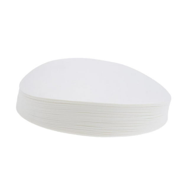 Papel de filtro cuantitativo sin cenizas, 100 unidades, velocidad de filtración de laboratorio: 80-120 um 125 cm